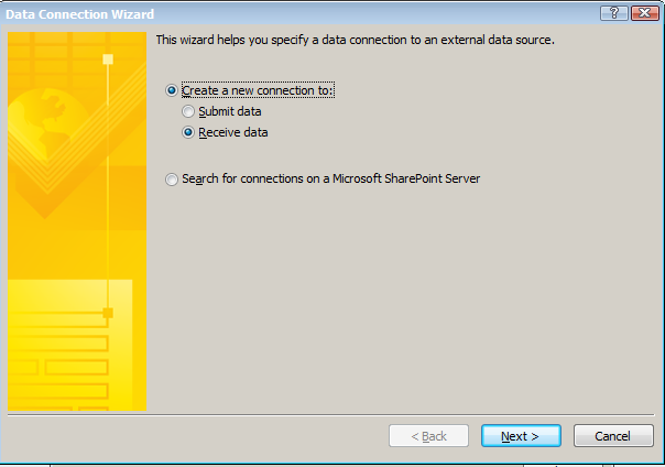 Data Connection Wizard2